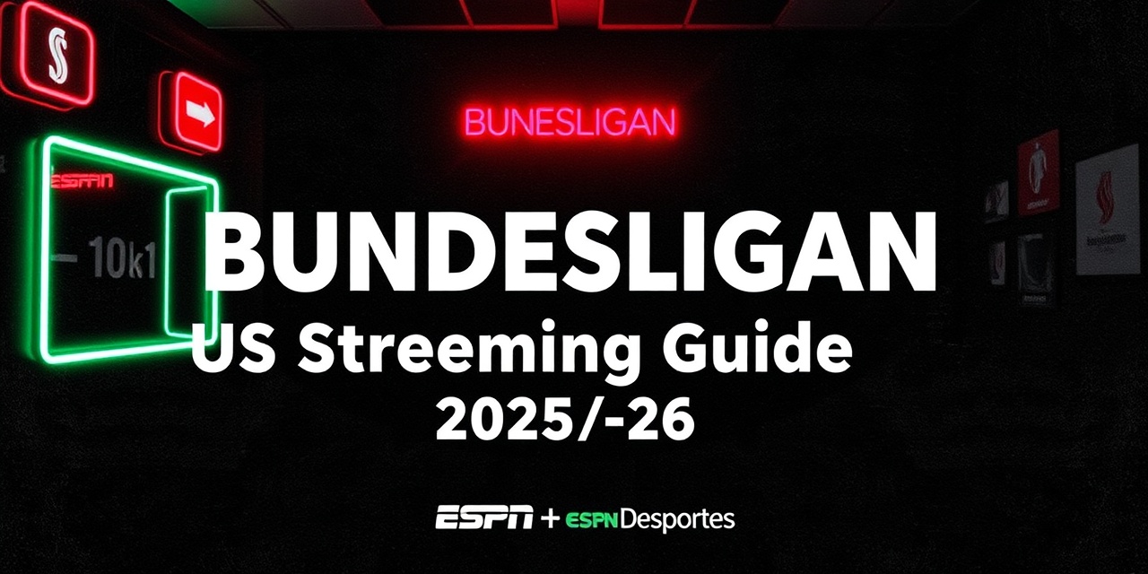 Bundesliga US Streaming Guide 2025-26 — ESPN+ & ESPN Deportes