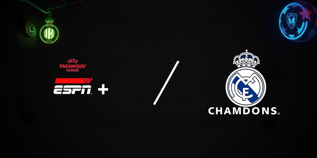 Real Madrid US Streaming Guide — ESPN+ La Liga, Paramount+ Champions League